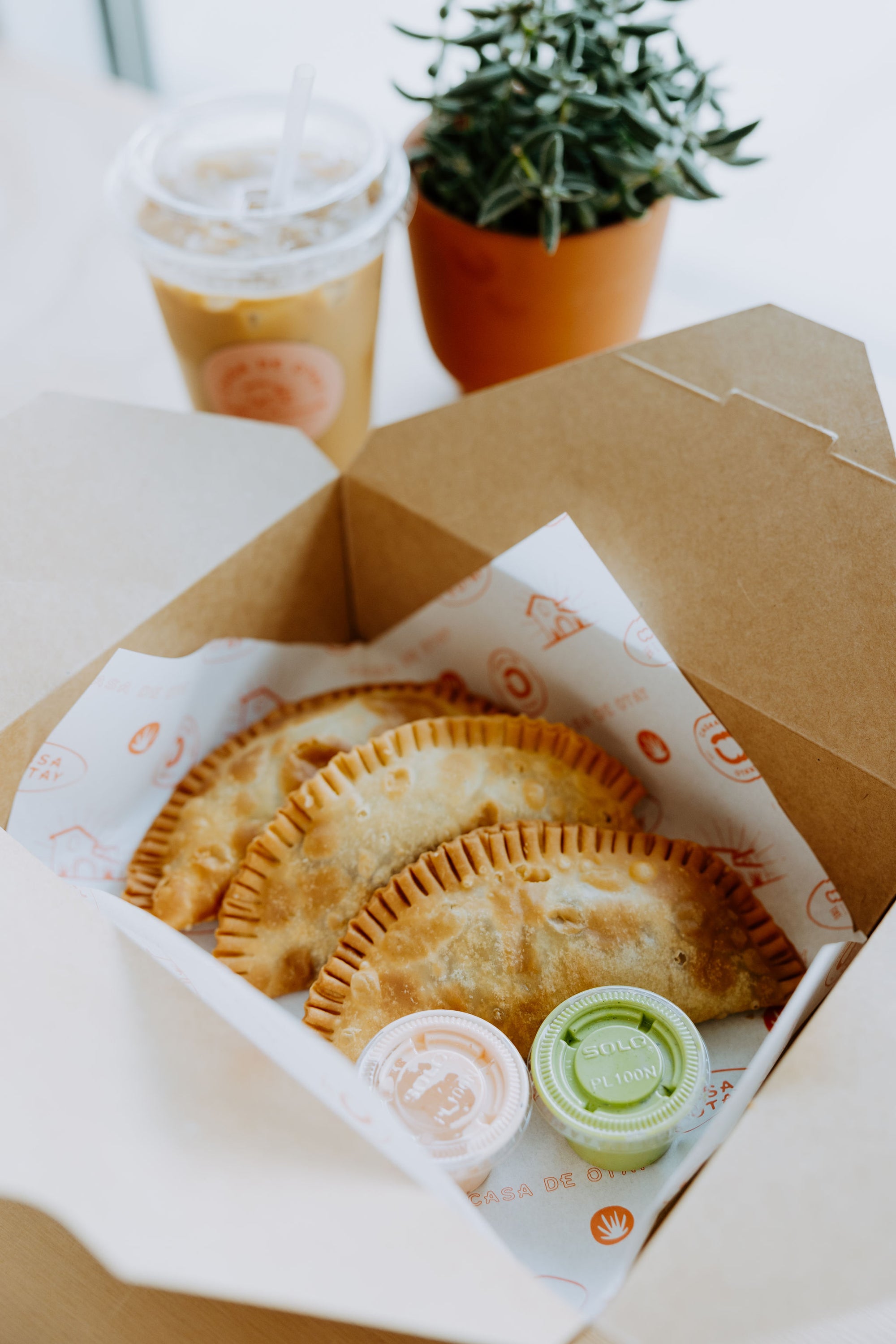 Empanadas from Queridas Cocina at Casa De Otay in Chula Vista